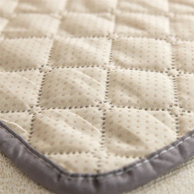Waterproof Dog Bed Blanket Mat Dog Sofa Couch Slipcover Dog Pad with Neck Pillow Washable Calming Nest for Travel Home