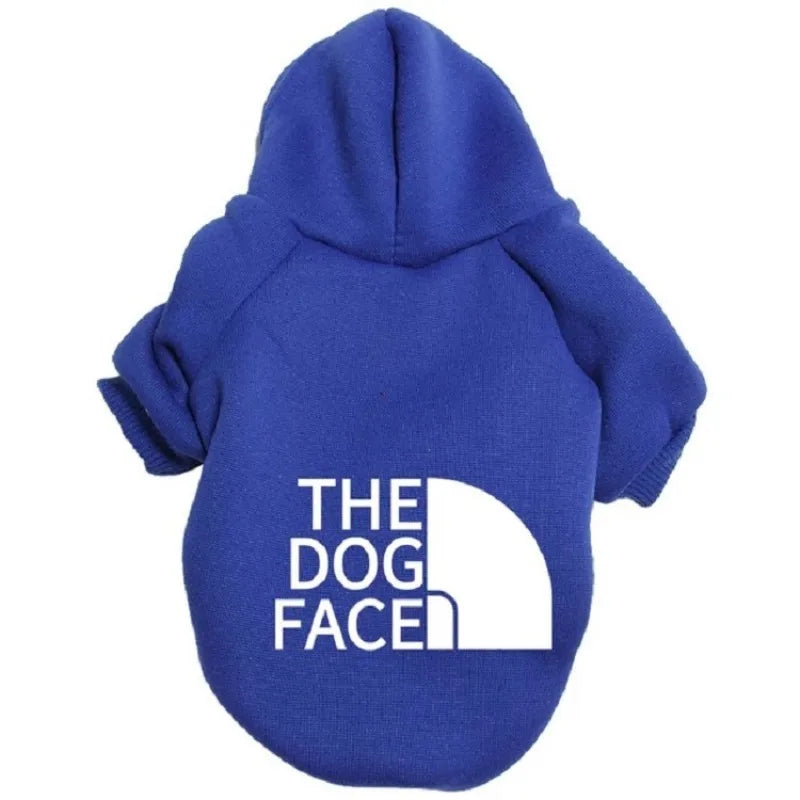 Hooded Pet Jacket Coat Hoodie Dog Bodysuit Clothing Autumn Winter Warm Dog Hoodie Large Small Dog Corgi Border Collie Fadou