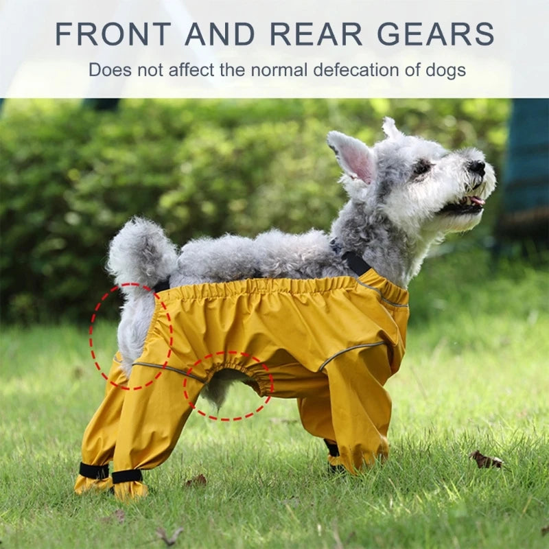 Breathable Pet Pants with Foot Cover Antislip and Dirt Resistant Dog Trousers with Foot Cover Indoor and Outdoor Use