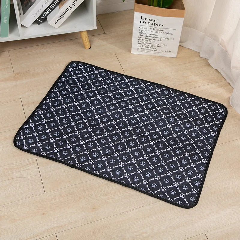 Dog Pee Pad Washable Dog Urine Mat Car Seat Floor Sofa Waterproof Absorbent Puppy Cat Training Diaper Mat Reusable Pet Supplies