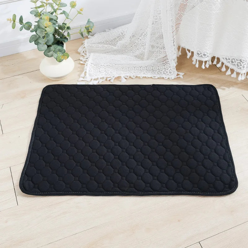 Dog Pee Pad Washable Dog Urine Mat Car Seat Floor Sofa Waterproof Absorbent Puppy Cat Training Diaper Mat Reusable Pet Supplies