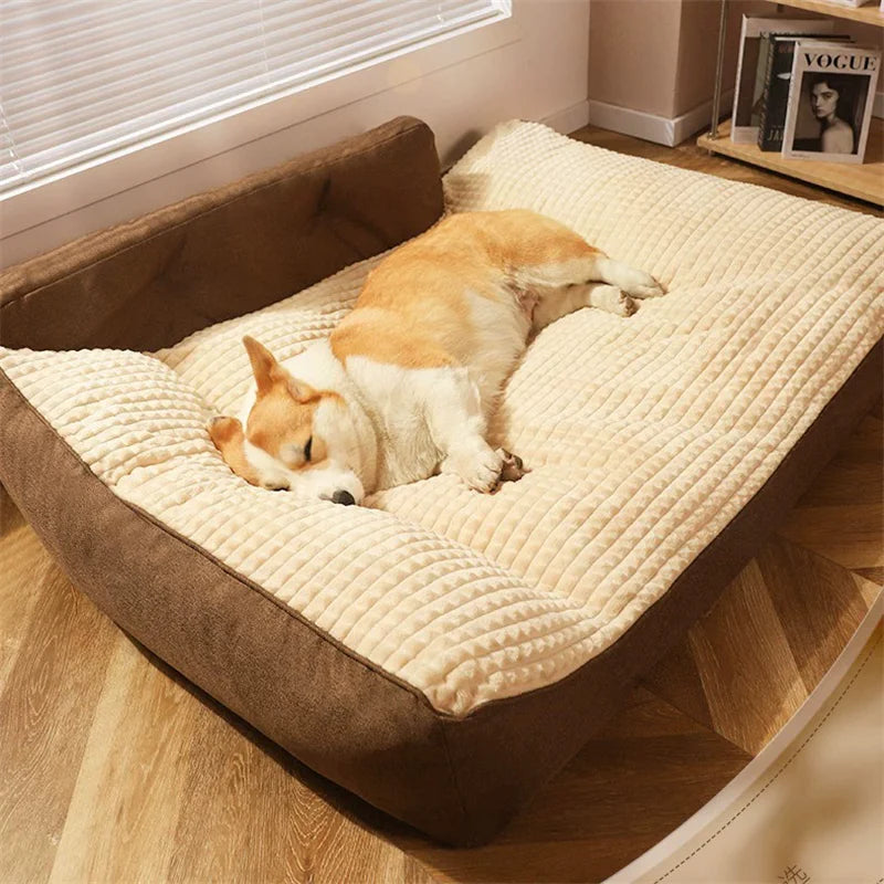 Dog Sofa Large Comfort Autumn and Winter Dog Golden Retriever Big Deep Sleep Cat Kennel Pet Kennel