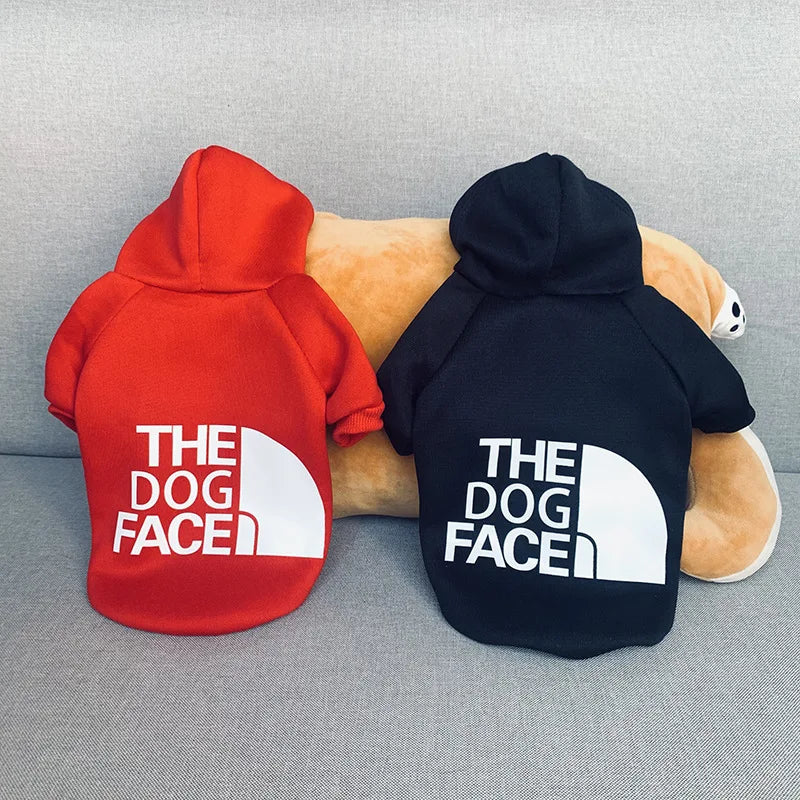 Hooded Pet Jacket Coat Hoodie Dog Bodysuit Clothing Autumn Winter Warm Dog Hoodie Large Small Dog Corgi Border Collie Fadou