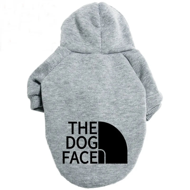 Hooded Pet Jacket Coat Hoodie Dog Bodysuit Clothing Autumn Winter Warm Dog Hoodie Large Small Dog Corgi Border Collie Fadou