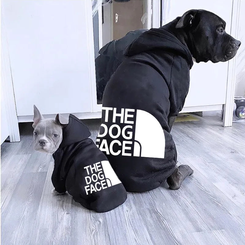 Hooded Pet Jacket Coat Hoodie Dog Bodysuit Clothing Autumn Winter Warm Dog Hoodie Large Small Dog Corgi Border Collie Fadou