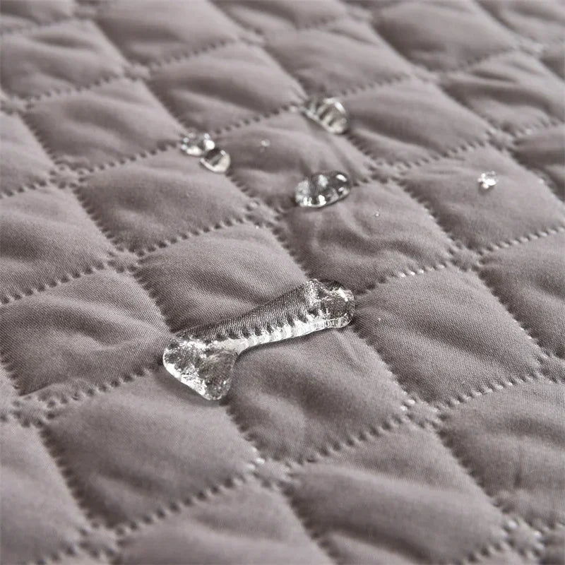 Waterproof Dog Bed Blanket Mat Dog Sofa Couch Slipcover Dog Pad with Neck Pillow Washable Calming Nest for Travel Home