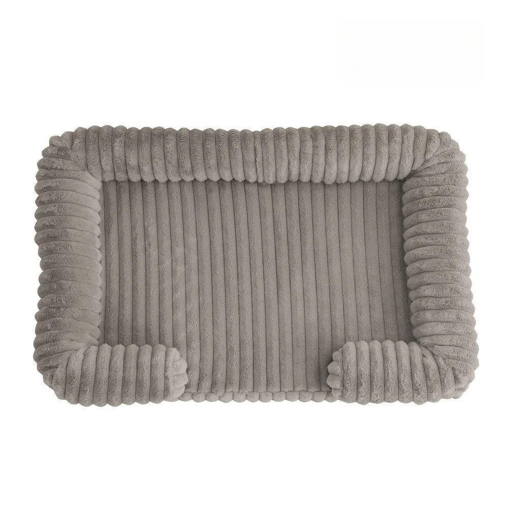 Winter Warm Large Dog Pet Bed Enclosed Cat Nest Soft Pet Mat Dog Pad Cat Bed